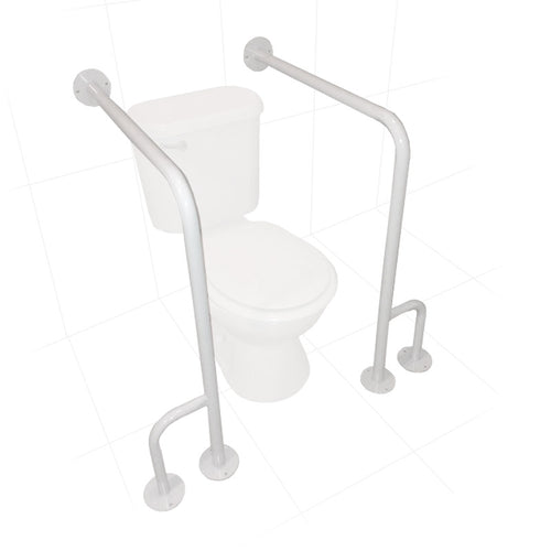 Barra de Apoyo para Baño Piso a Pared (Unidad Derecha o Izquierda)