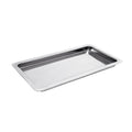 Bandeja Acero Inox. Lisa 21 x 12 x 1cm
