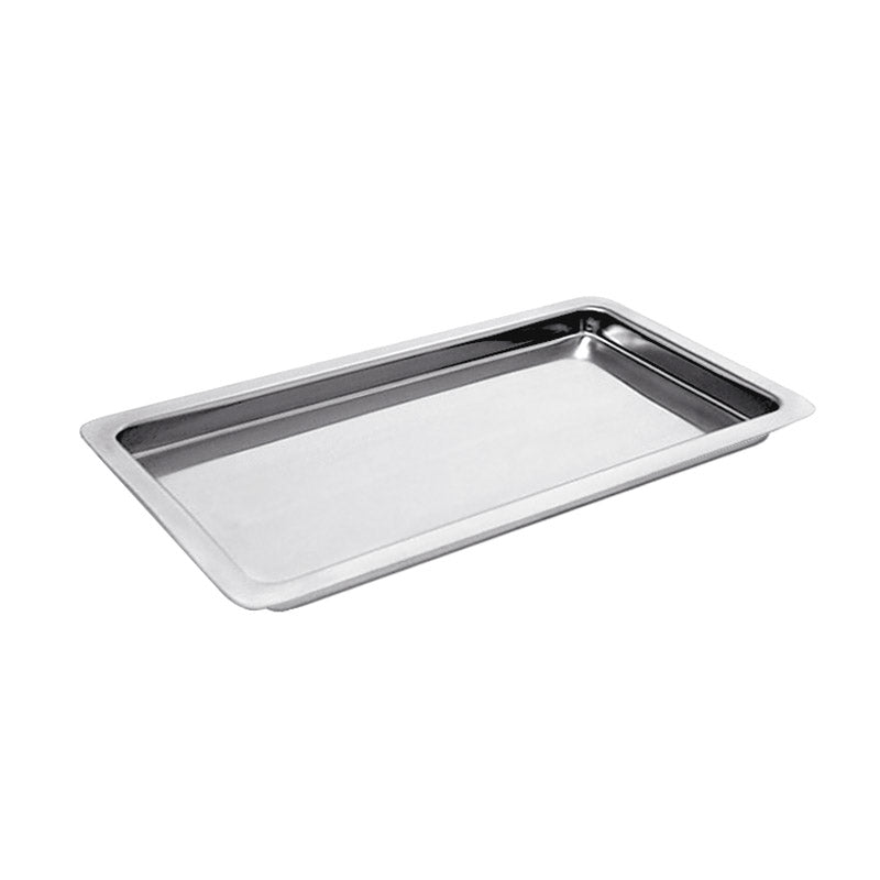 Bandeja Acero Inox. Lisa 21 x 12 x 1cm