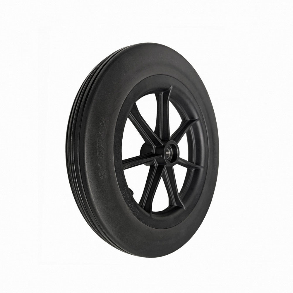 Rueda Maciza Negra Aro 12 PR